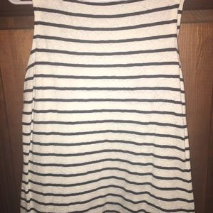 LAST CHANCE! Limited lace striped tank top