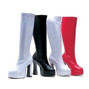 5' Patent Leather Ellie Boots