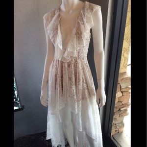 The jet set diaries white lace dress