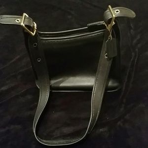 Black Leather Purse