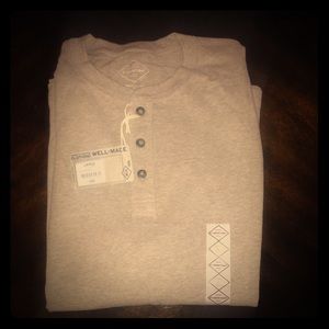 NWT👨🏻 Henley Long Sleeve T-Shirt