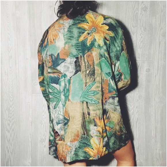 NWT Paradise Kimono Shirt - Picture 2 of 7