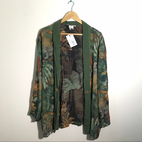 NWT Paradise Kimono Shirt - Picture 5 of 7