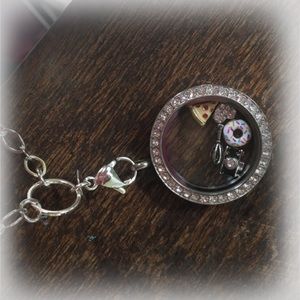 Instagram Foodie Locket with Chain (Origami Owl)