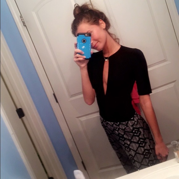 deep cut bodysuit