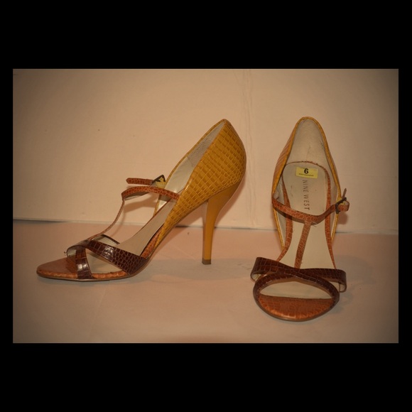 Nine West T-Strap heels