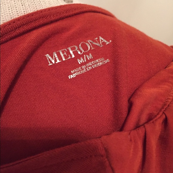 Rust-colored blouse - Picture 2 of 4