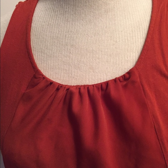 Rust-colored blouse - Picture 3 of 4