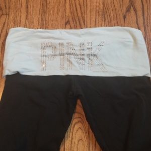 PINK Victoria's Secret Pants - Victoria's Secret pink sweatpants yoga pants