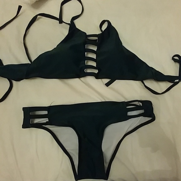 Bikini (Dark Green) (size 2 or 4)