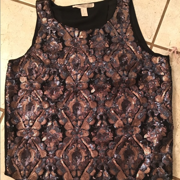 Sequin tulip top
