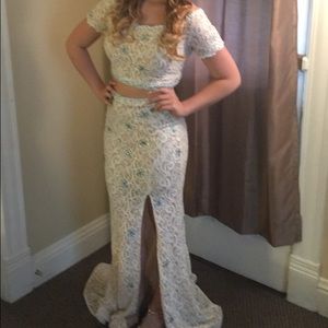 Gorgeous 2 piece prom dress