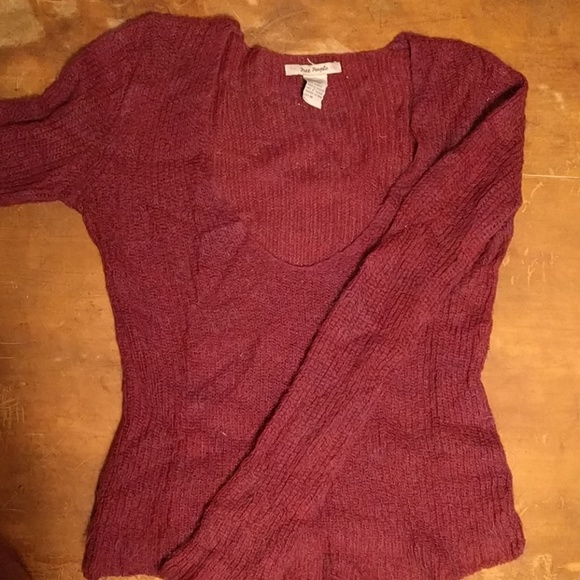 Free People mohair sweater