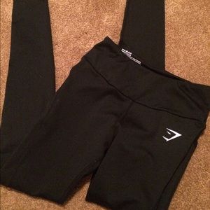 Gymshark dry sculpt leggings black size small
