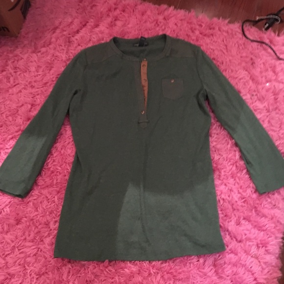 Ralph Lauren quarter sleeve shirt