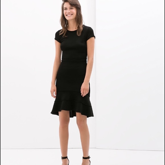 Zara black dress