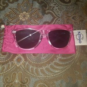 OAKLEY transparent frames, interchangeable lenses