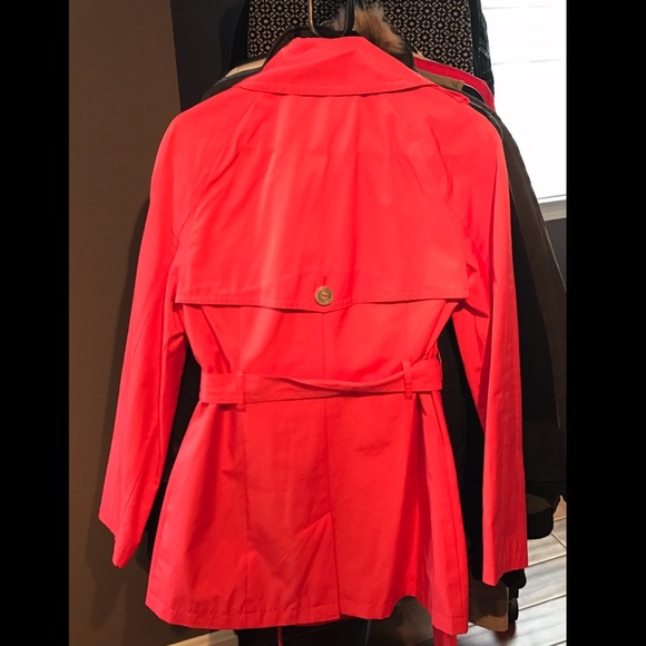 Express Jackets & Coats Coral Trench Coat Poshmark