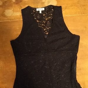 Black lace dress. Perfect lbd!