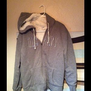 Woman Old Navy lined hoodie
