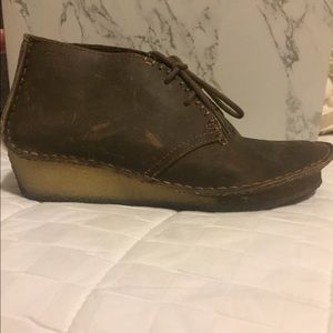 Clarks Original Faraway Field with a wedge