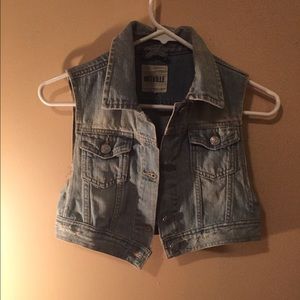 Melville denim vest for trade