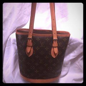 Louis Vuitton bucket bag