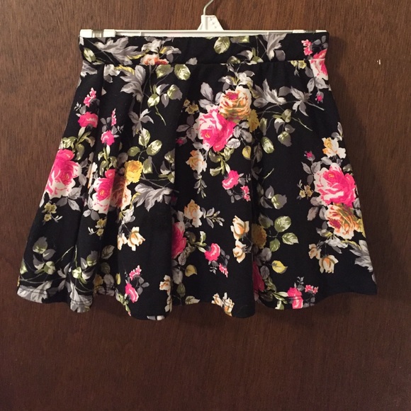 Floral Skater Skirt