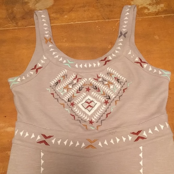 Free People Embroidered Bodycon Dress