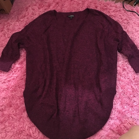 Purple sweater