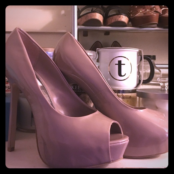 Nude Steve Madden Heels