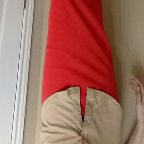 Red skirt