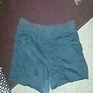 Navy blue women's shorts