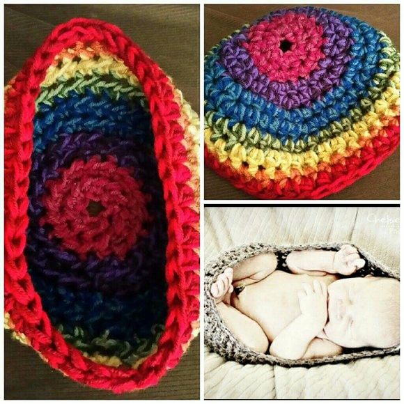 Newborn Crochet Coocoon Photo Prop