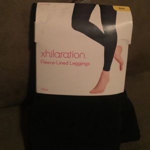Xhilaration Fleece lined leggings