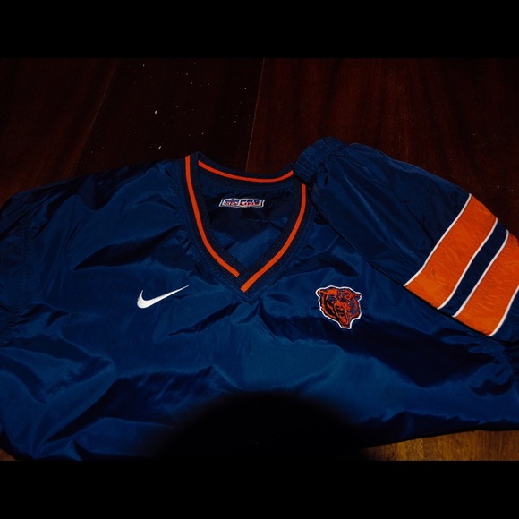 Vintage Nike Chicago bears reversible windbreaker