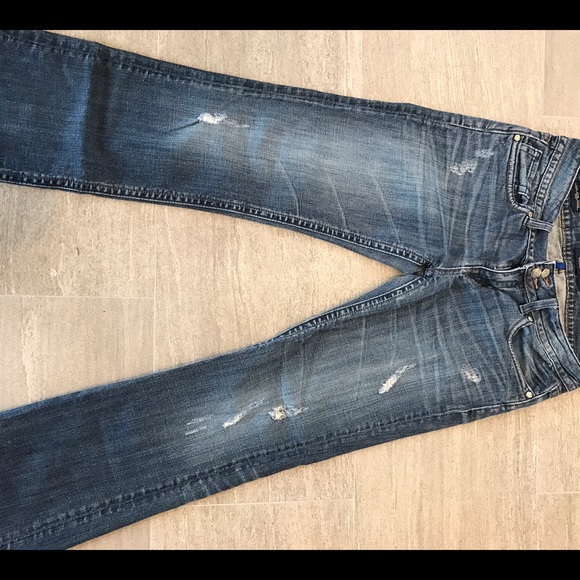 Vigoss Bootcut Distressed Jeans