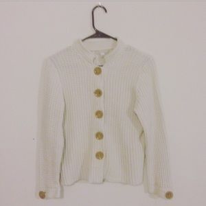 • Banana Republic • Knit Large Button Cardigan