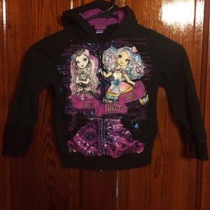 Ever After High Sz. 6x Zip Up Hoodie
