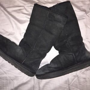 Tall Black Ugg Boots size 10