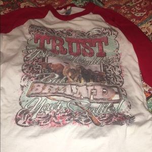 Long sleeve baseball tee