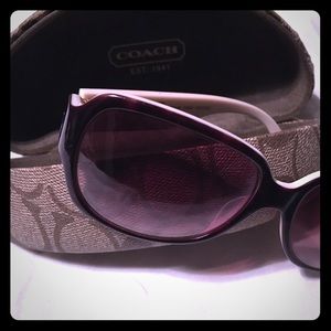 Brown and Tan Coach ☀️Glasses