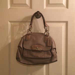 Coach Kristin Leather Domed Satchel Coach Kristin Leather Domed Satchel