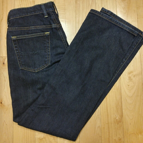 Lucky Brand Easy Rider Jeans Size 2/26 Dark Denim - Picture 1 of 2