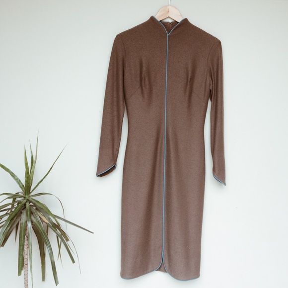 ~ SOLD ~ Vintage 1950's Wool Dress