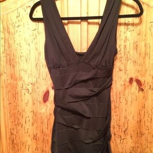 Black cocktail dress