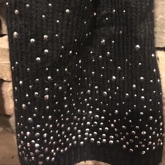 Black Calvin Klein scarf with sparkle π - Picture 2 of 4