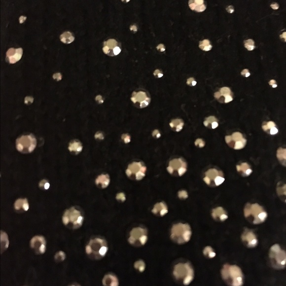 Black Calvin Klein scarf with sparkle π - Picture 3 of 4