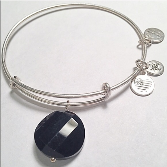 Alex and Ani with Black Stone