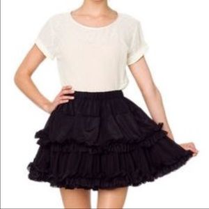American Apparel tutu skirt